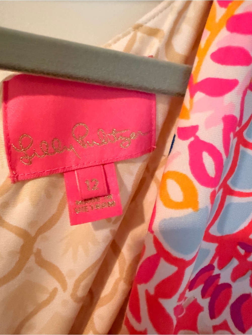 Lilly Pulitzer Mika Coral Spritz Printed V-Neck Maxi Dress - Picture 7 of 7